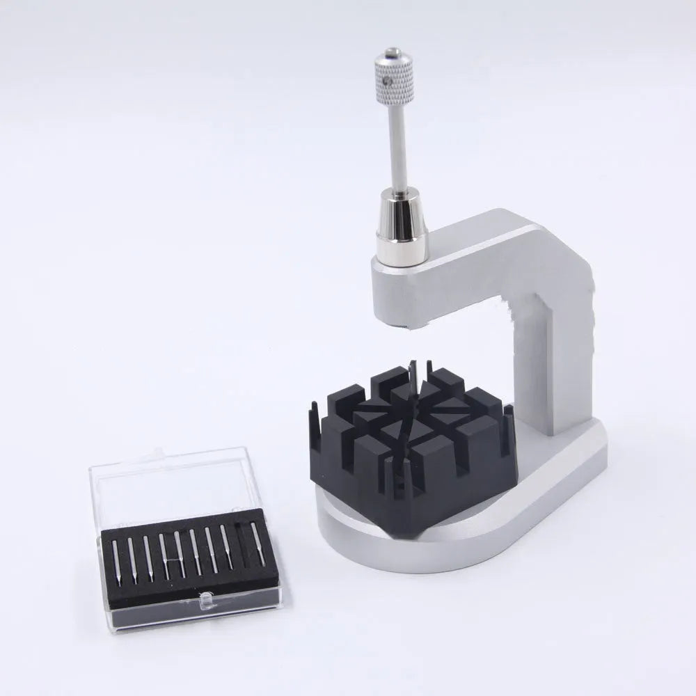 Silver tool steel professional strap removal tool for watch and jewellery repair