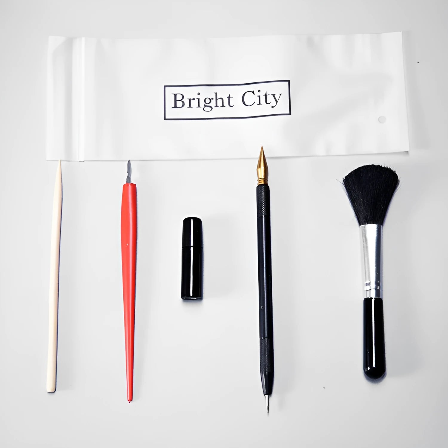 Scraping painting tools set with healing pen, scrapers and photo frames for scratch art projects