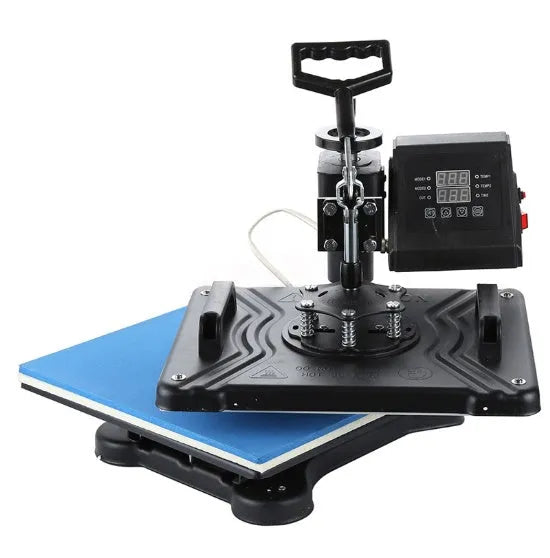Black thermal transfer printing machine for t-shirt and textile decoration