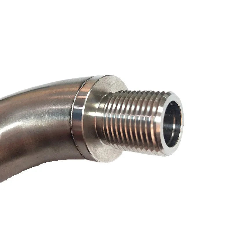 Car M18 1.5 temperature sensor flow valve crossover adapter with finishing machining accuracy