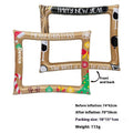 Christmas-themed inflatable PVC photo frame for party decorations and group photography