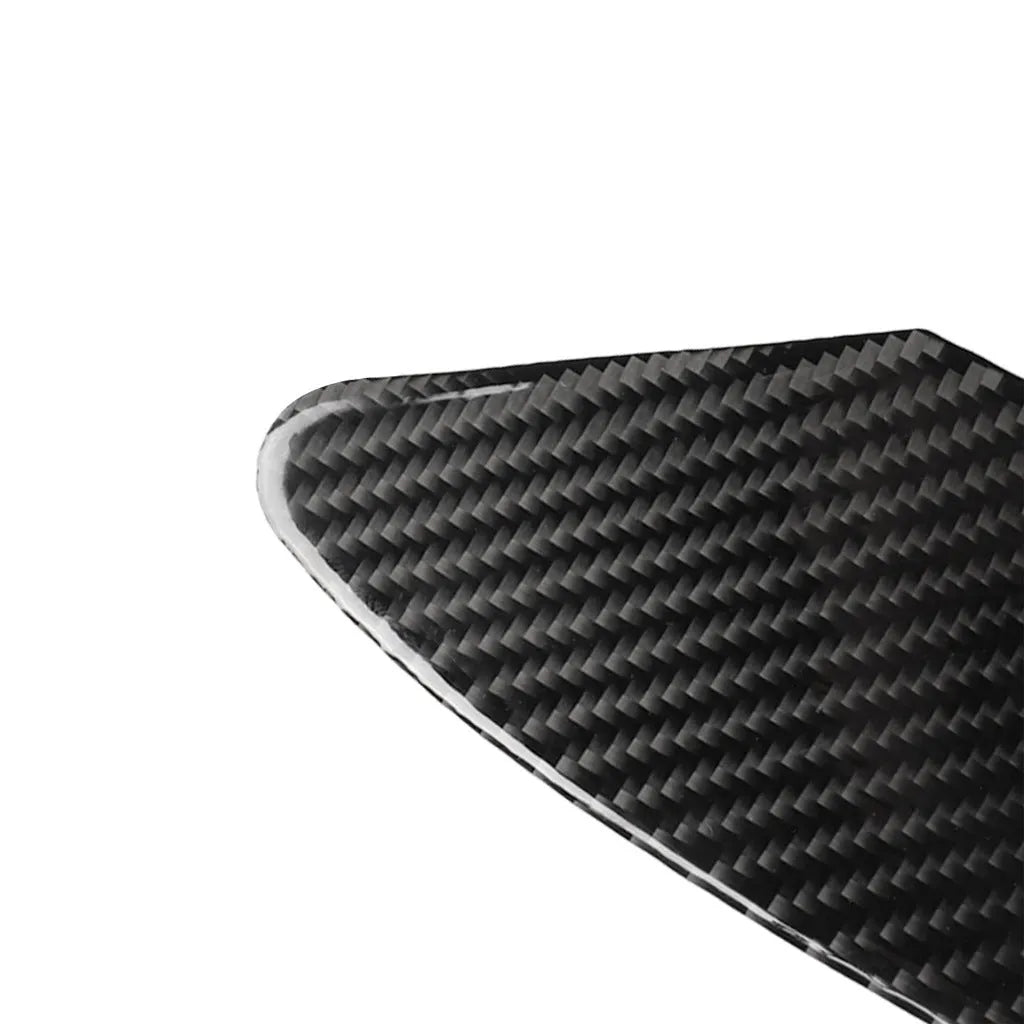 Carbon fibre decorative sticker for refreshing USB charging port panels on laptops and devices.