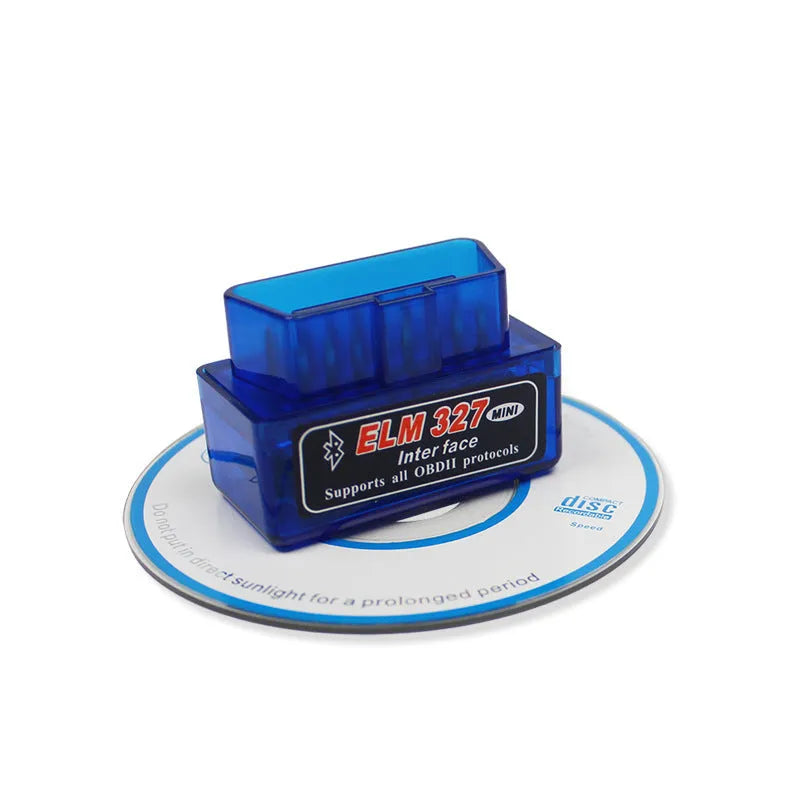 OBD2 Bluetooth vehicle diagnostic scanner for Android and Windows fault code reading