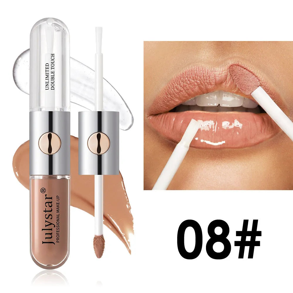 Women's lasting lip gloss in 6ml size with nine colour shade options