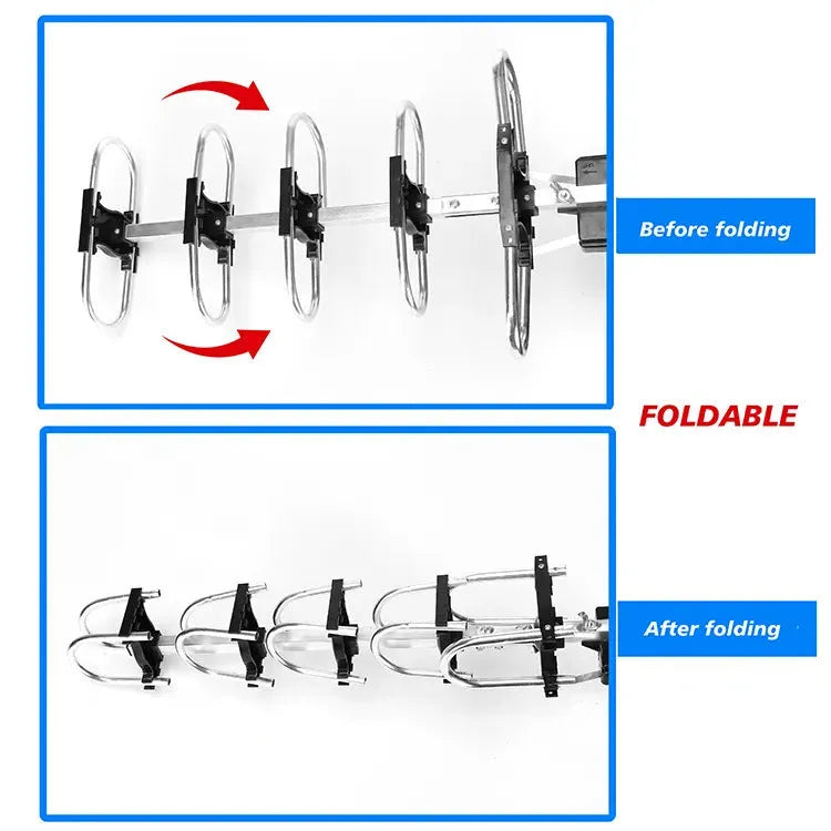 GR-1002 outdoor digital TV antenna receiver with rotatable design for signal optimisation