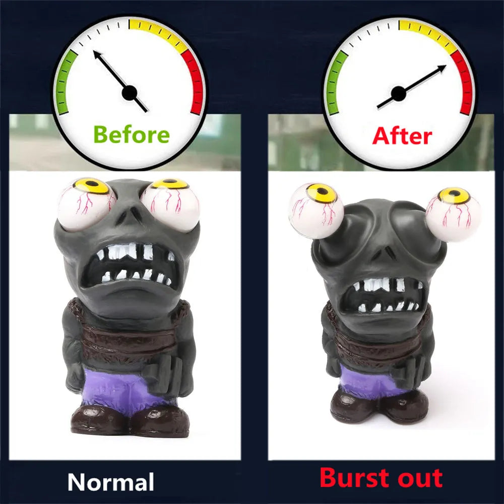 Turbo decompress ornament doll with pressure regulating valve and copper connectors for car turbo system
