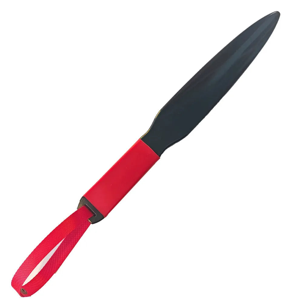 35cm long dog training stick with coloured handle for small medium dogs