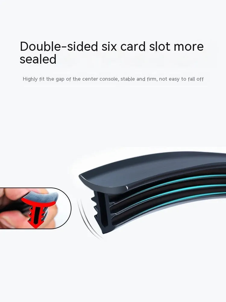 1.6 metre silicone dashboard soundproof seal strip for Outlander centre console installation