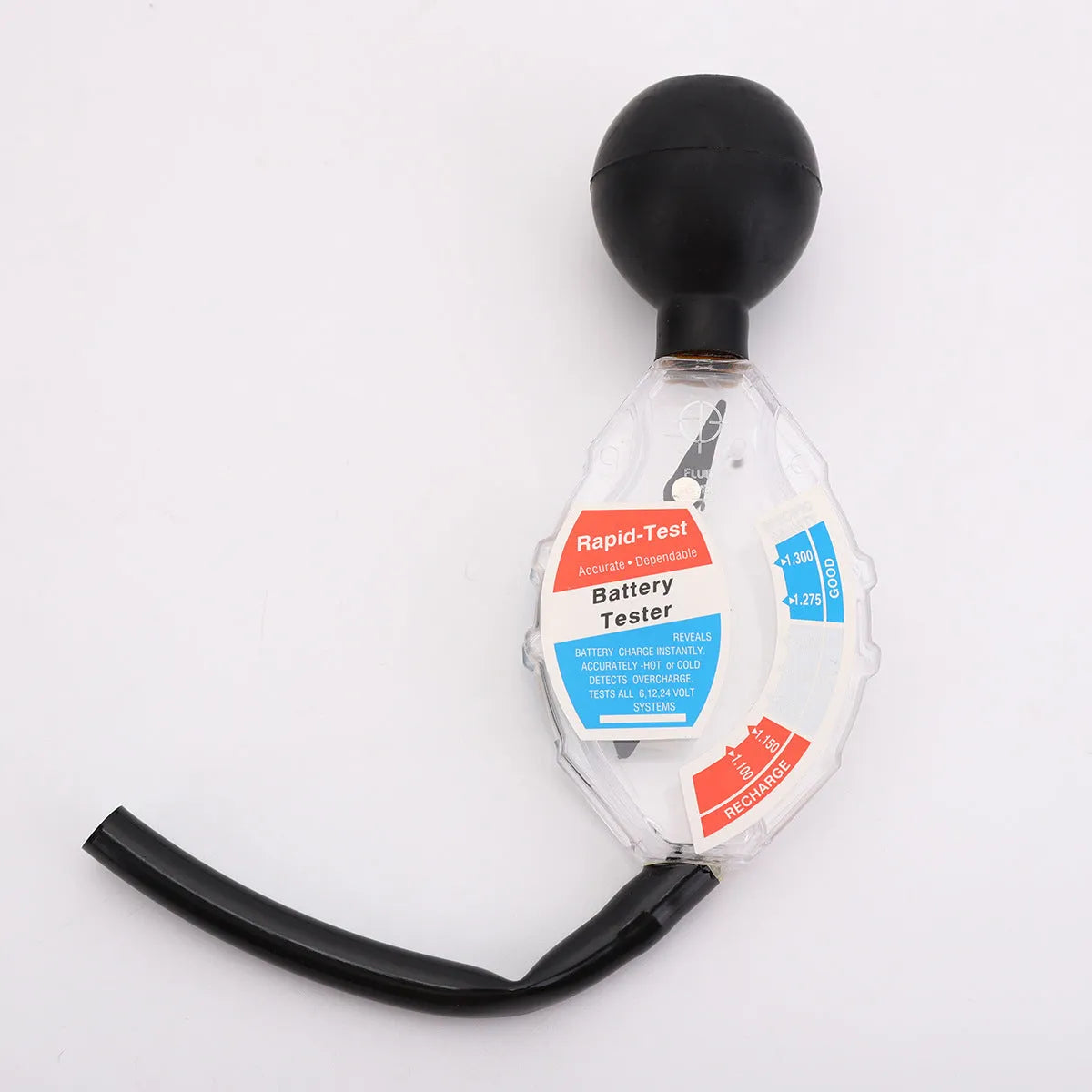 ABS battery electrolyte hydrometer detector with suction tube for lead acid battery testing