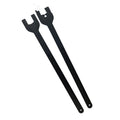 Land Rover fan support wrench set with 36mm and 40mm alloy steel spanners for coupler adjustment