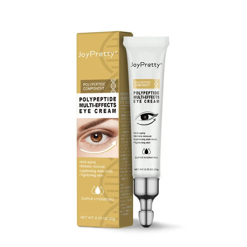 20g peptide eye cream jar for dark circles and puffiness reduction