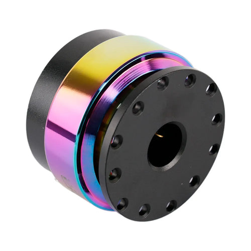 Colourful car steering wheel quick-release device with lockable connection base