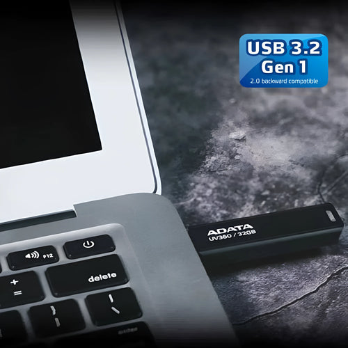 Black waterproof car USB flash drive showing compact size and USB connector.