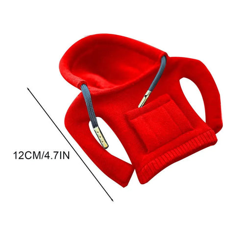 Pure cotton gear lever cover in six colours for manual transmission car interior decoration