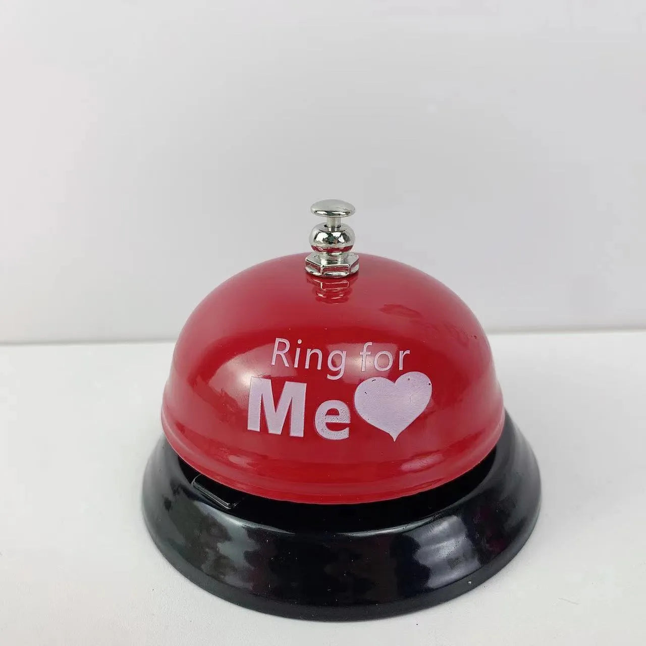 Iron classroom game alarm bell in various colours including Red Me and Green Tea variants