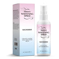 Whitening spray bottle 100ml with sweat-proof formula for skin brightening