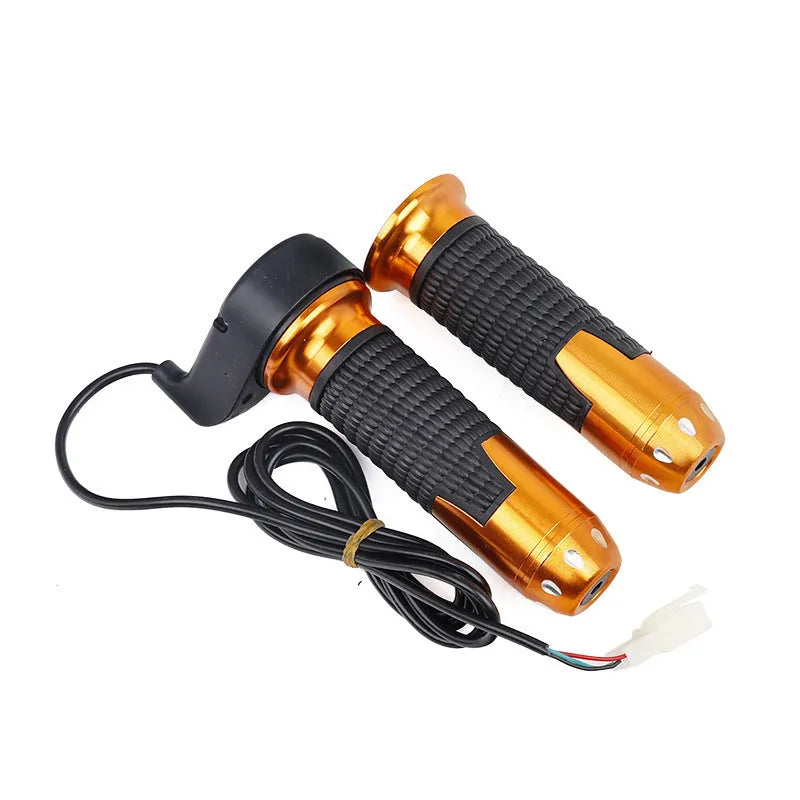 Plastic three-speed rotating accelerator handle for three-wheel electric car modification