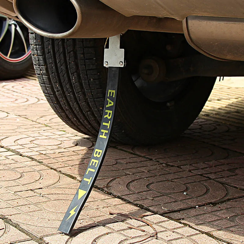 Black car electrostatic grounding chain 370mm length for vehicle static discharge