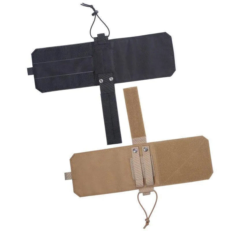 Adjustable outdoor bottle cover in Oxford cloth with PU lining, shown in black colour