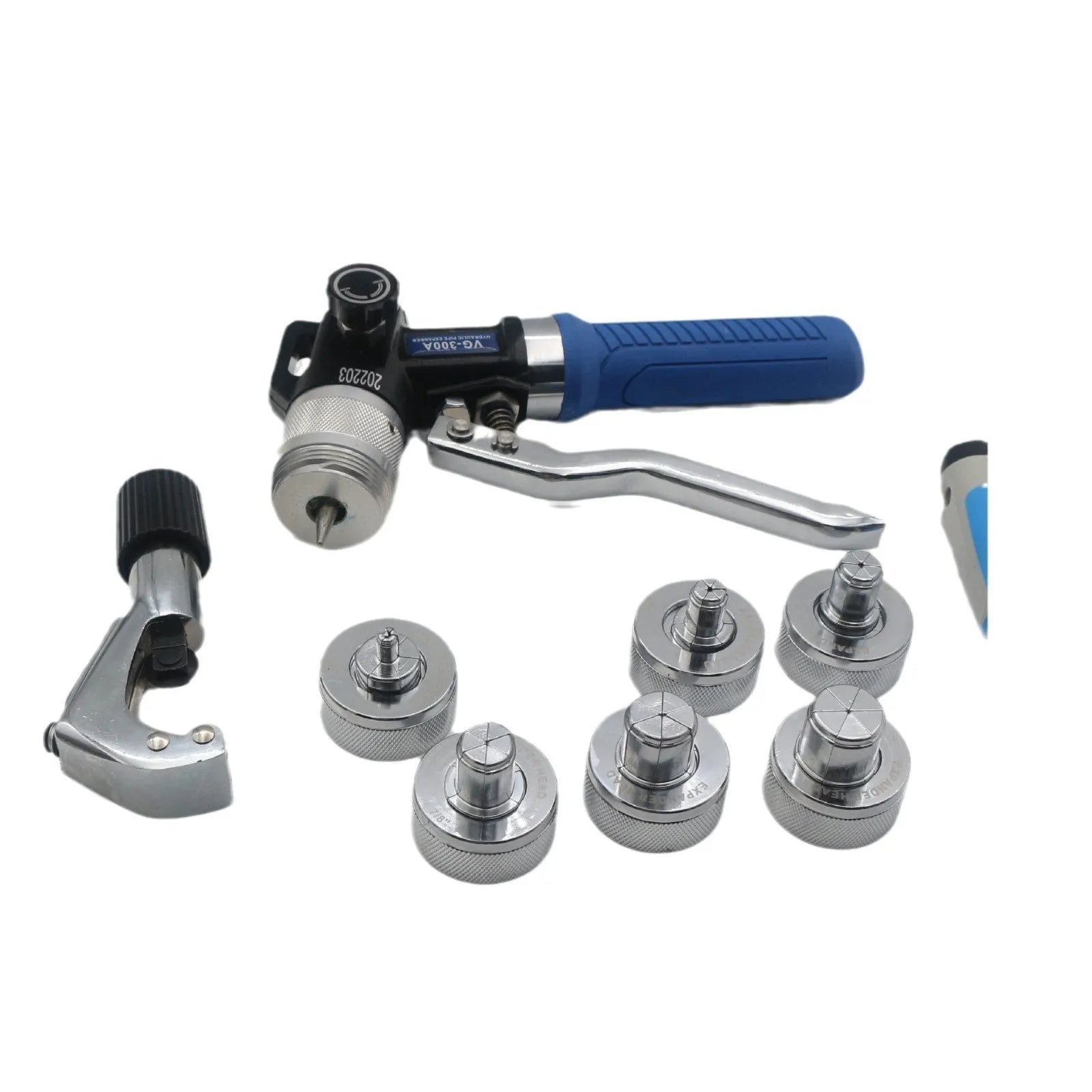 Hydraulic tube expander refrigeration tool with alloy steel construction for HVAC maintenance