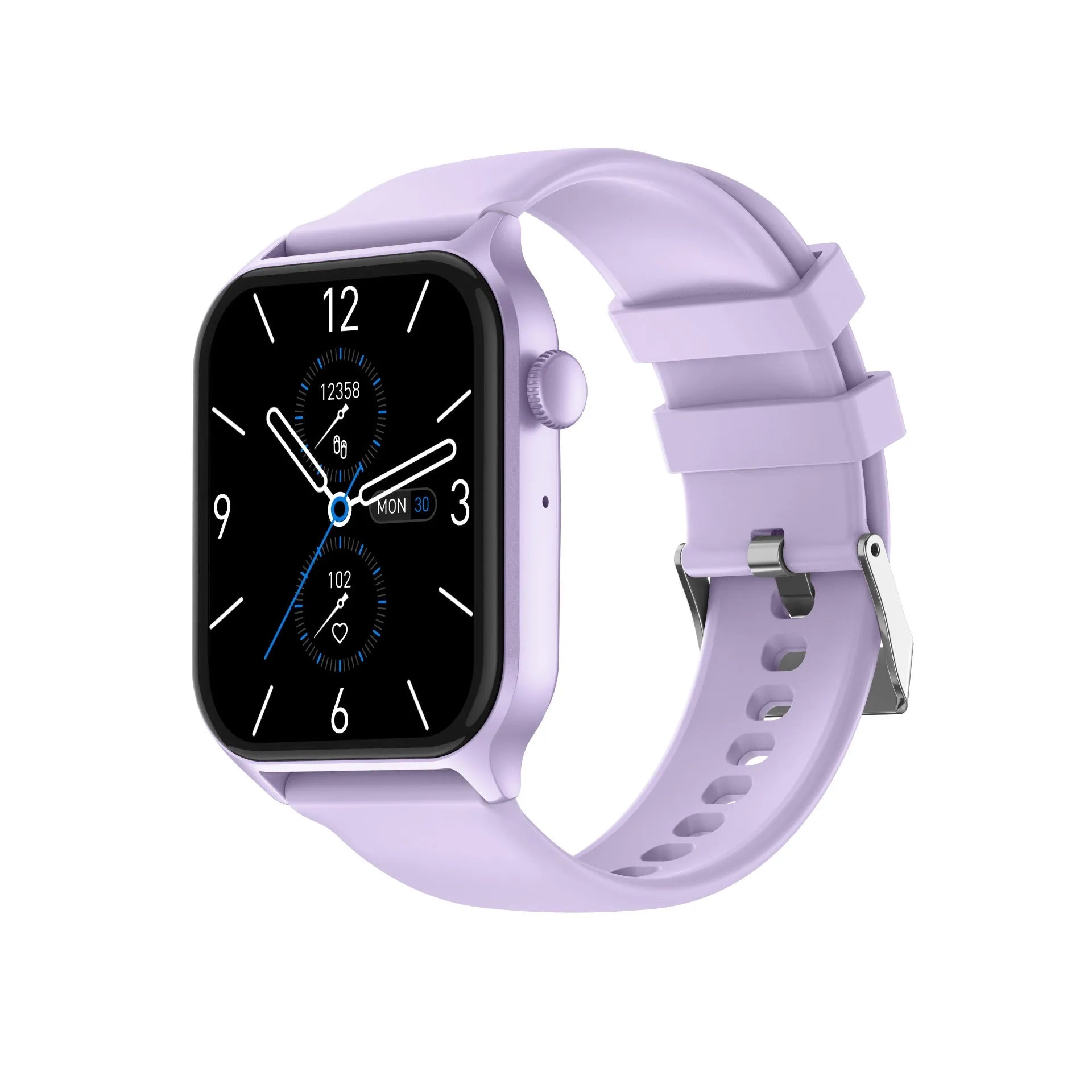 Z145 Smart Watch on wrist displaying health metrics, showing black colour option with TFT screen.
