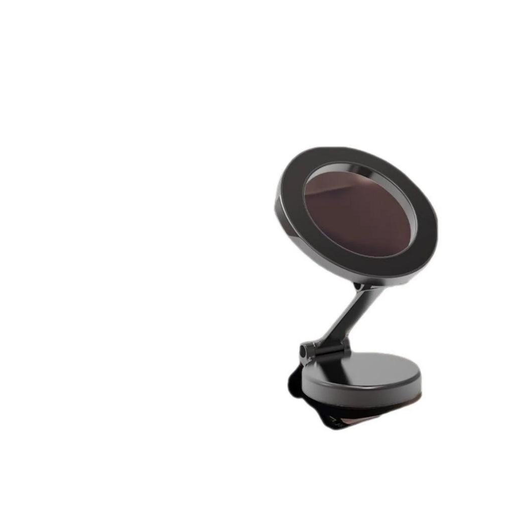 All-metal magnetic car phone mount in Qian colour with foldable design for dashboard mounting