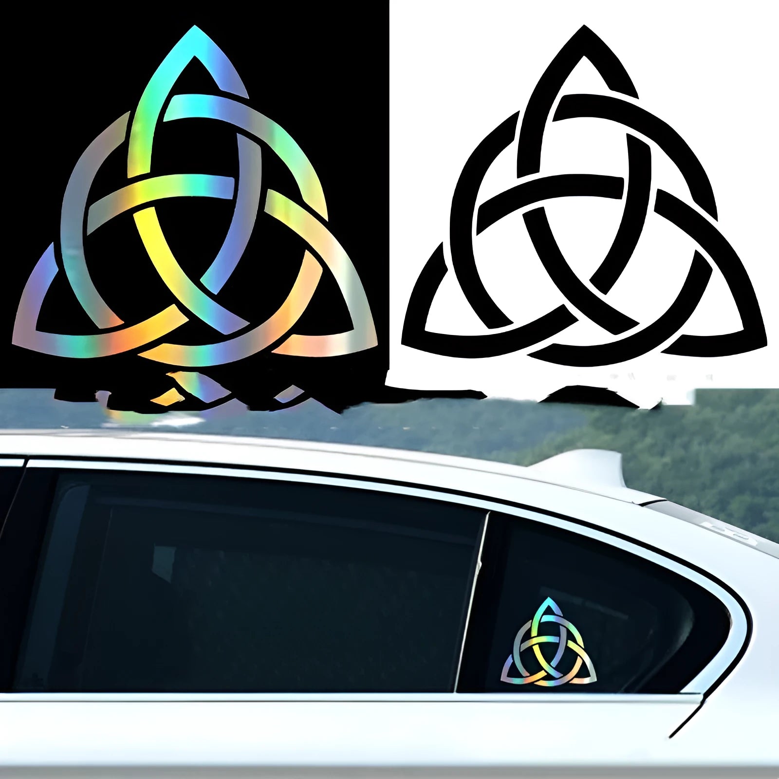 Automotive car body sticker with waterproof and sun protection properties