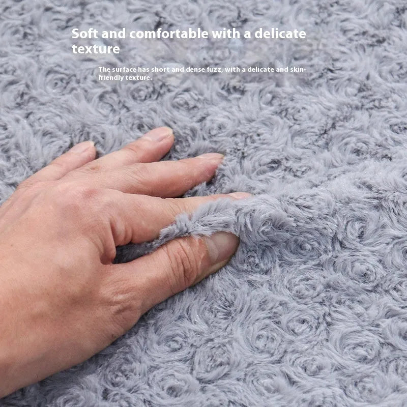 Light grey soft cloth dog kennel for large dogs showing its open front and low-sided design.