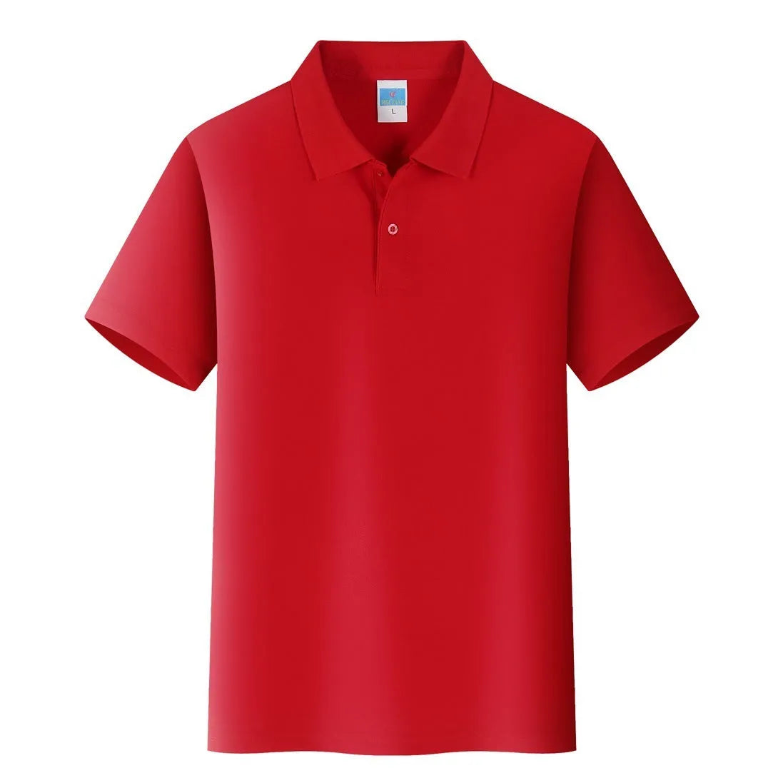 Men's short sleeve cotton work shirt for advertising and embroidery in multiple colours