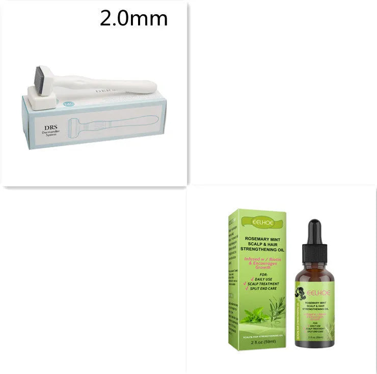 59ml bottle of Rosemary Mint Hair Growth Fluid scalp treatment oil