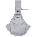 Folding cat messenger backpack with breathable mesh panels shown in multiple colour options.