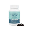 Bottle of nicotinamide mononucleotide NMN gel capsules dietary supplement with extraction formula