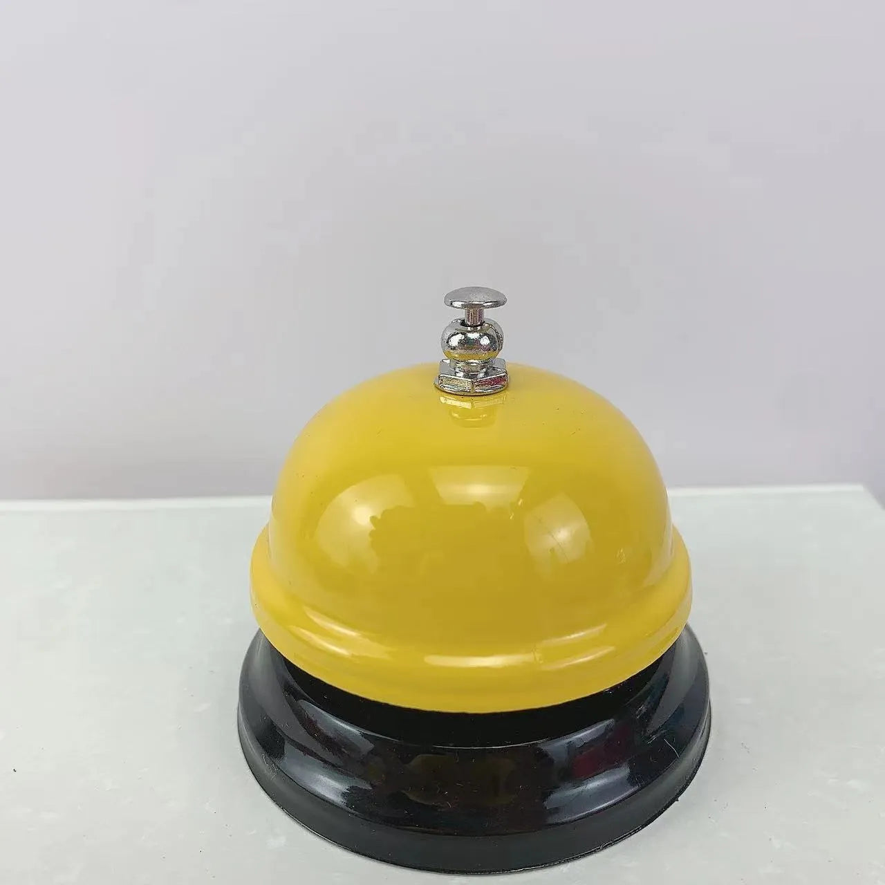 Iron classroom game alarm bell in various colours including Red Me and Green Tea variants