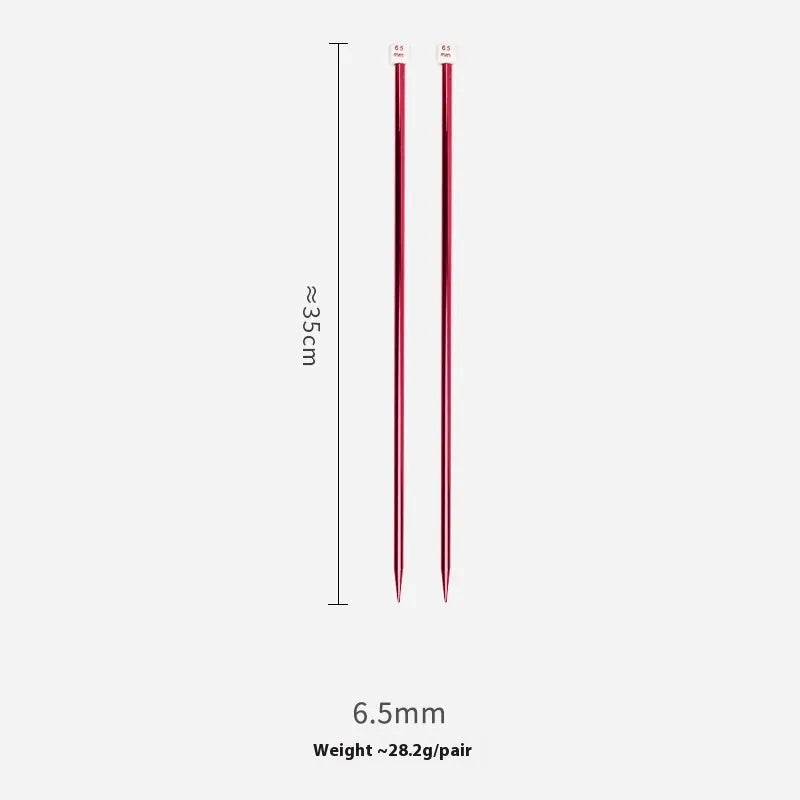 Complete set of 28 crochet hooks in 14 sizes from 2.0mm to 10.0mm with protective caps