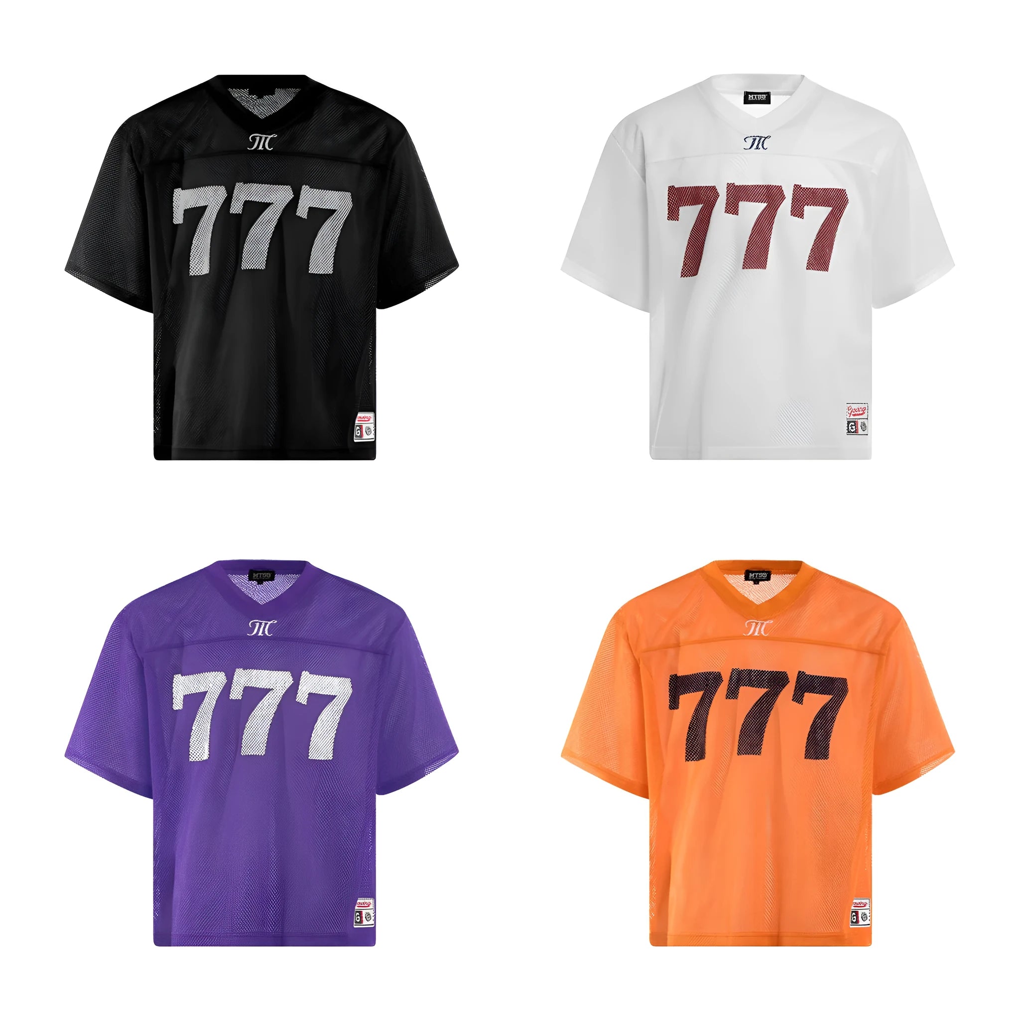 Men's loose fit summer T-shirt in retro street style with polyester fabric