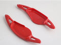 Carbon fibre pattern steering wheel paddle shifter modification accessory in ABS material