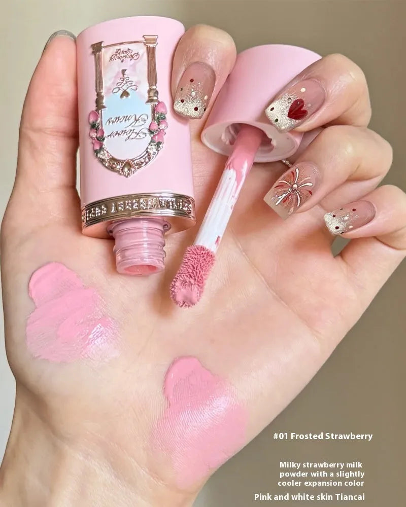 Strawberry Cupid Liquid Blush tube in one of six available colour shades.