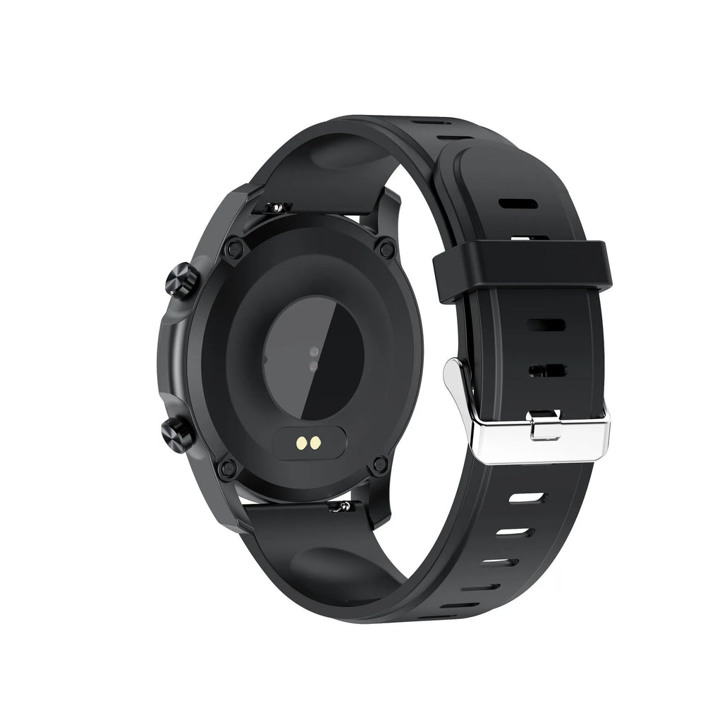 Youth2 Body Temperature Smart Bracelet with 1.3-inch screen in zinc alloy case, shown on wrist.
