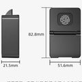 F079 punch free removable card drawer lock with key for wardrobes and cabinets
