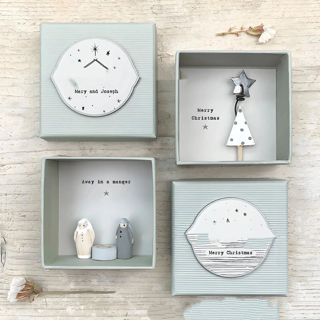 Boxed Guardian Angel ornament figurine gift in modern simplicity cartoon style