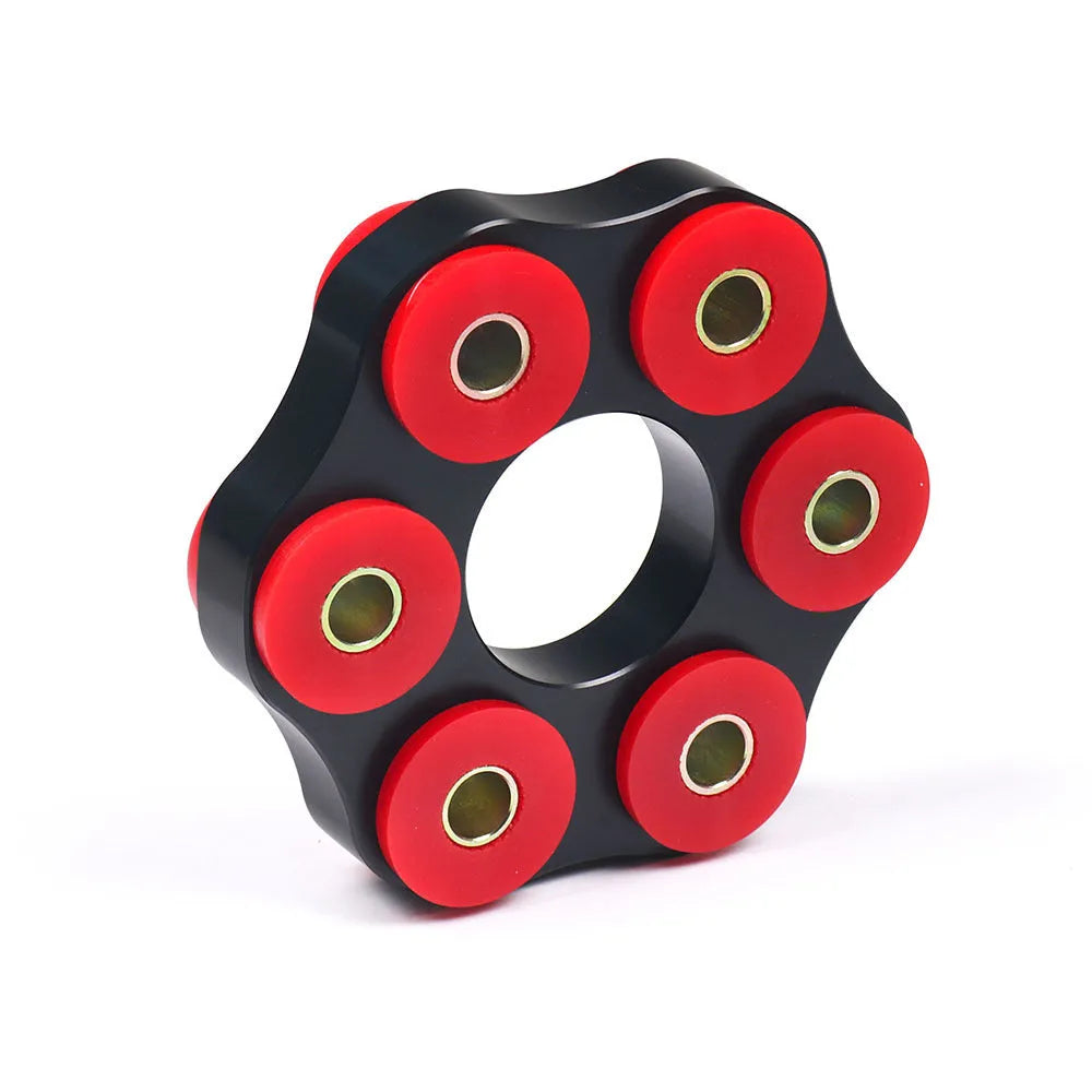 Red polyurethane aluminium drive shaft connecting plate bracket for BMW E46 E36 E30 modification