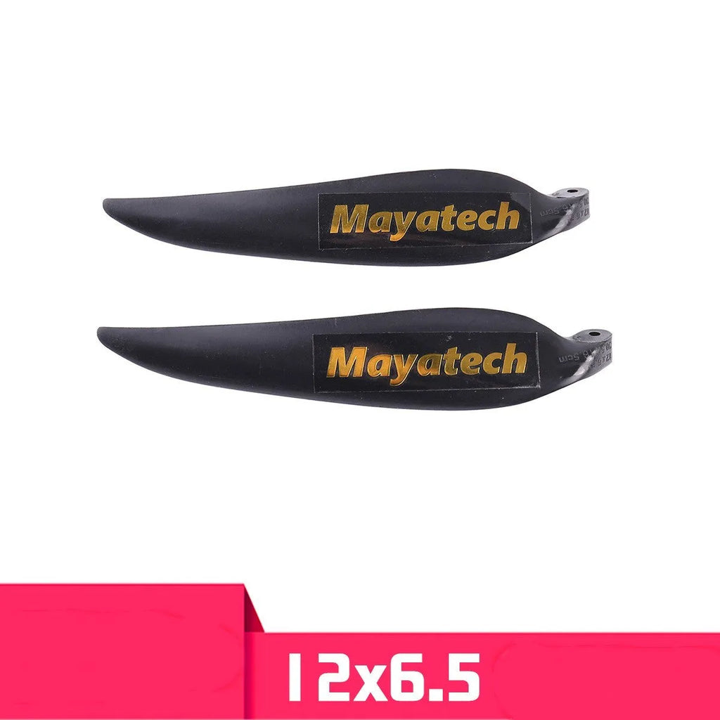 Black folding paddle fittings with quick-disassembly mechanism measuring 12x6.5cm