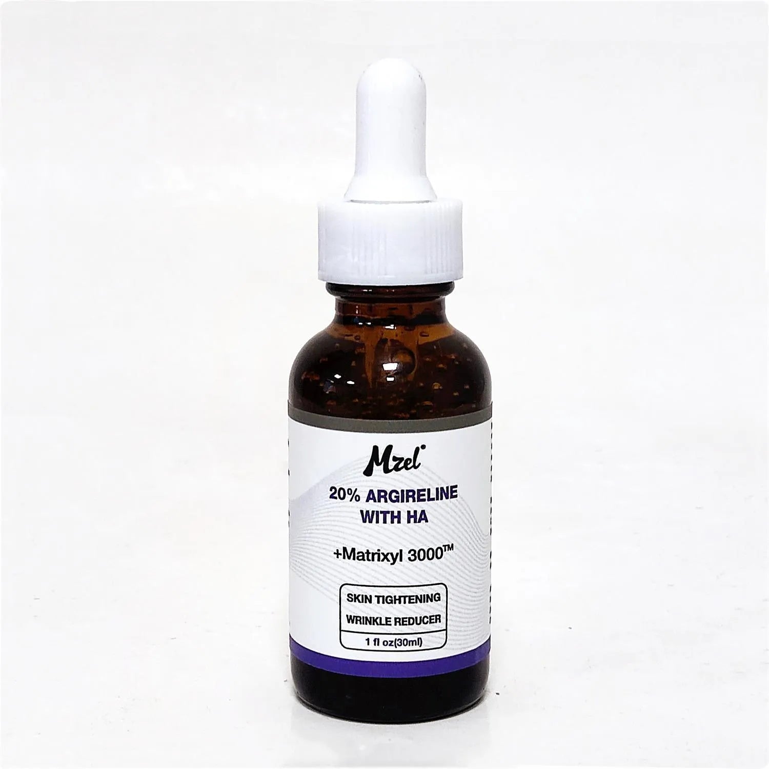 30ml bottle of six-peptide firming anti-wrinkle moisturising liquid with brightening and hydrating properties
