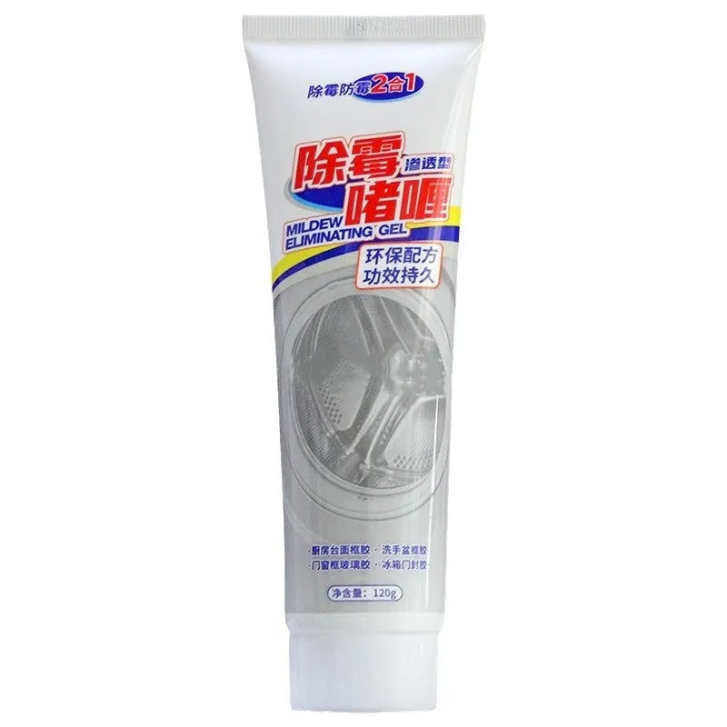 120g tube of demildew gel cleaner for mould on refrigerator and washing machine rubber seals.