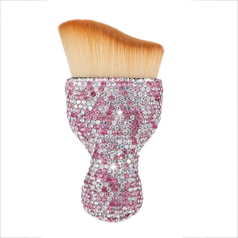 Car interior soft cleaning brush with flexible PVC construction and soft bristles for dashboard and vent dust removal