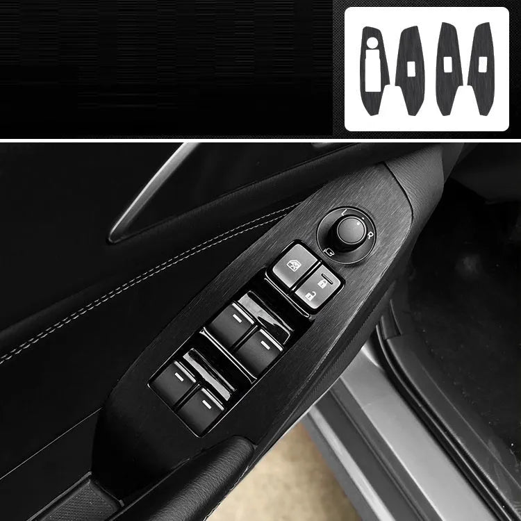 Unksera car interior decorative film sticker kit for centre console and dashboard modification.