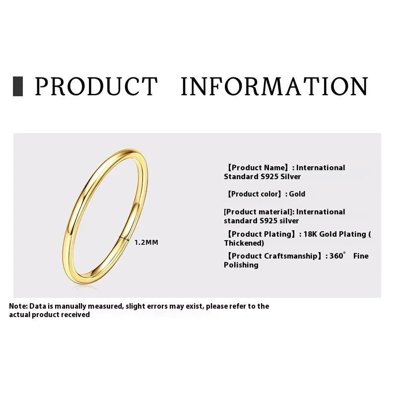 S925 sterling silver geometric round ring bracelet showing simple circular design elements
