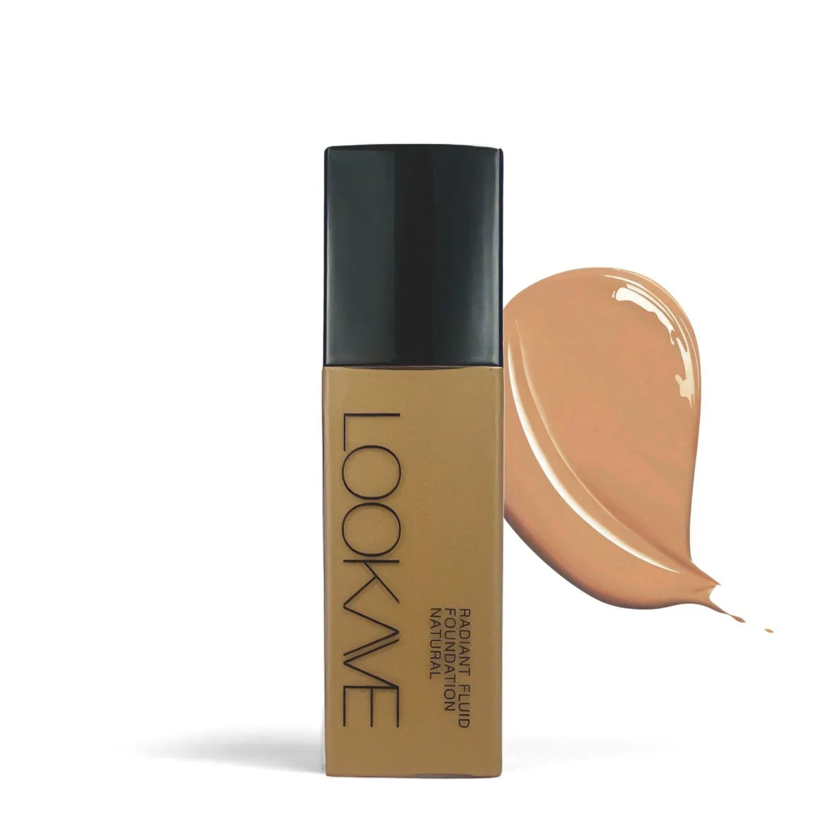 LOOKAVE Matte Liquid Foundation tube in 21c size with shade options LK63C-01 to LK63C-06