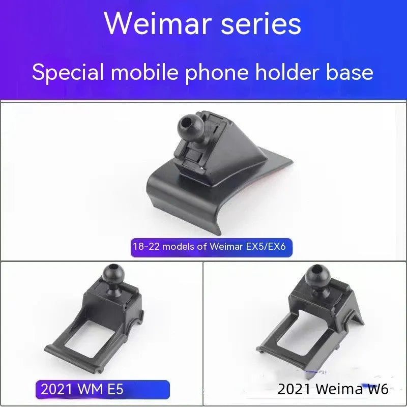 GOODWAY car dashboard mobile phone bracket with 360-degree rotation for navigation