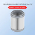 Simple style desktop air purifier and panel heating machine with USB cable.